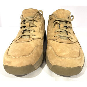 Rockport Prowalker Mens 10W APM8052D Brown Suede Leather Casual Shoes